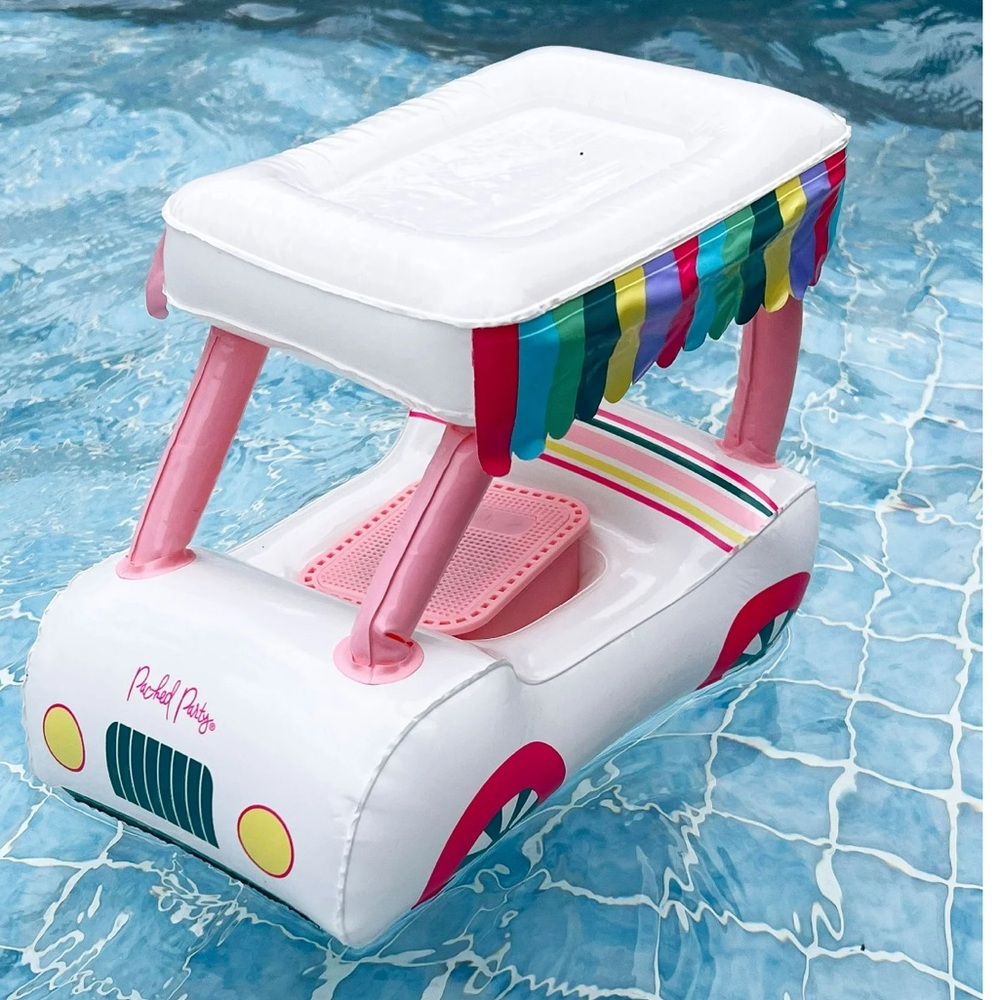 Packed party inflatable party car floating speaker
